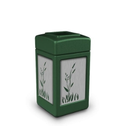 Picture of PolyTec™ 42-Gallon Square Cattails Bin