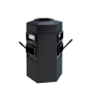 Picture of Bermuda 45-Gallon Hex Double-Sided Bin