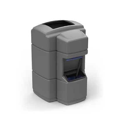 Picture of Fiji 40-Gallon Square Single-Sided Bin