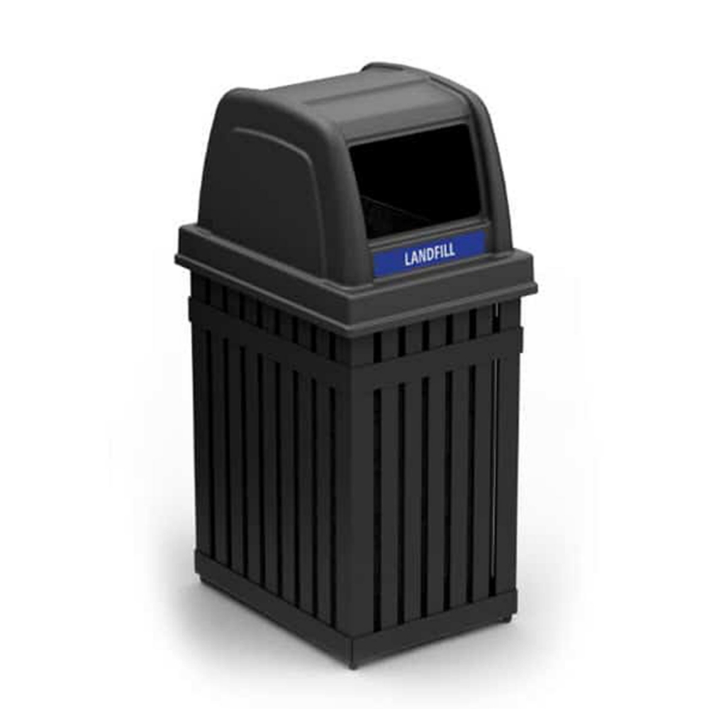 Picture of Parkview 25-Gallon Square Bin with Dome Lid