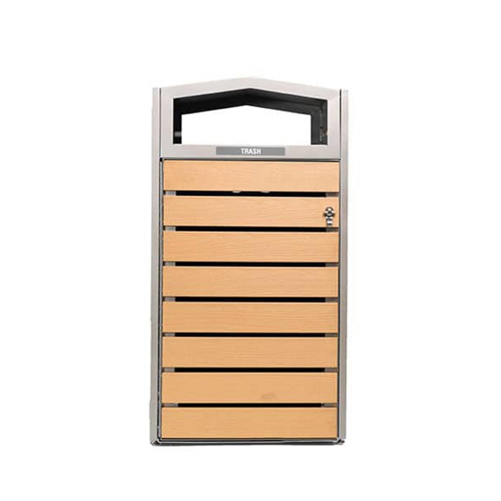 Picture of EC™ 42-Gallon Light Oak Square Bin