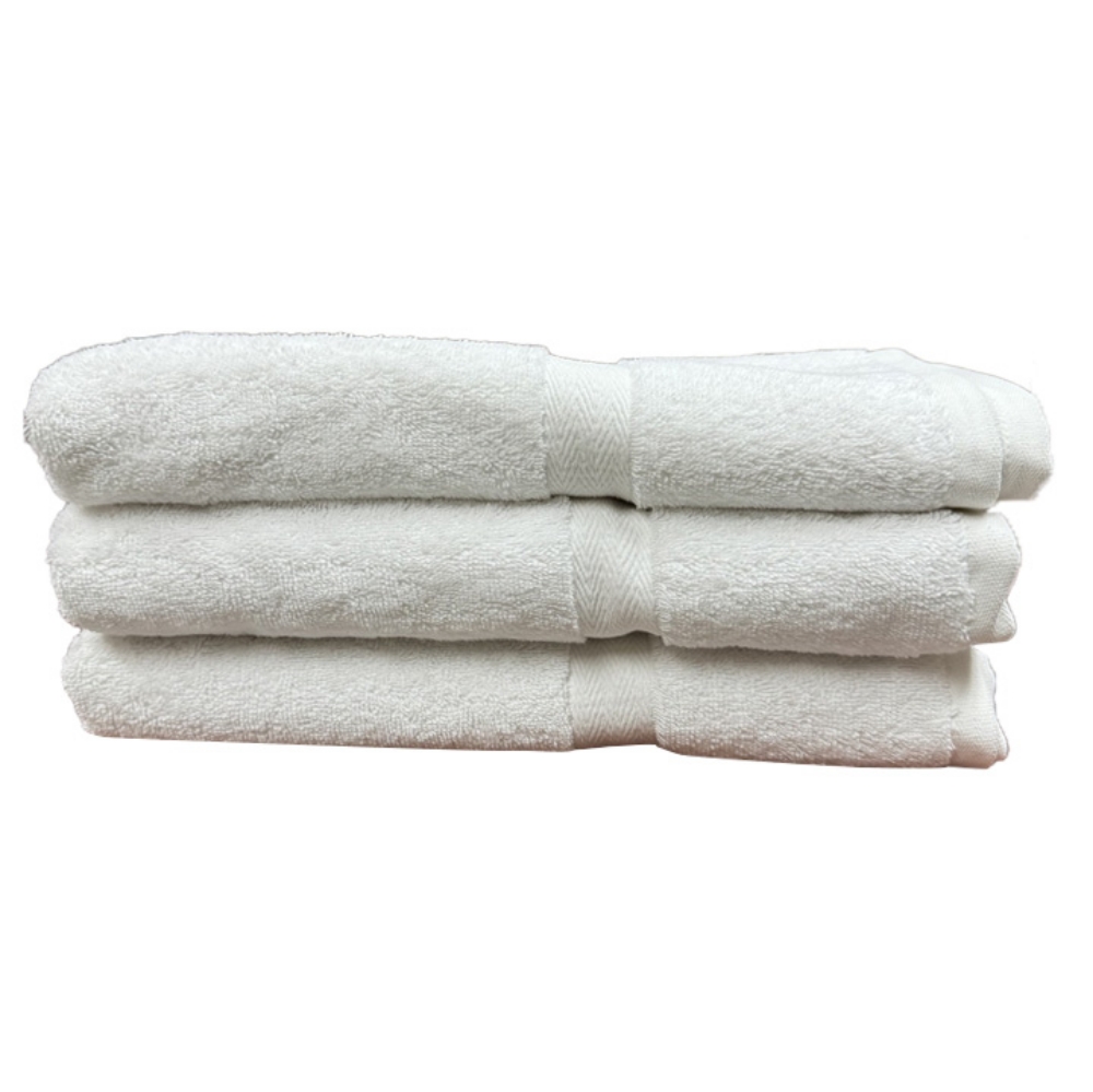 Picture of Cloud Soft 100% Cotton Bath Towel Dobby Border 25x50 inches 12 lbs each, Pack of 60 (5 Dozen)