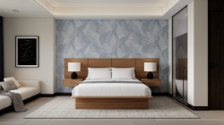 Picture of Sylvan Collection Full Headboard 48" Tall (4panel)  W 56" D 1" H 48" Casegood Finish Color