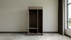 Picture of Streamline Collection 1.0 Wardrobe with Doors W 36" D 24" H 70" Casegood Finish Color