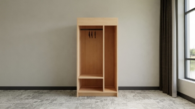 Picture of Streamline Collection 1.0 Wardrobe with Doors W 36" D 24" H 70" Casegood Finish Color