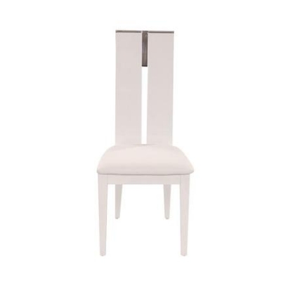 Picture of Maxi - White Gloss Chair (Set of 2)