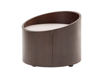 Picture of Modrest Geneva - Modern Brown Oak Nightstand