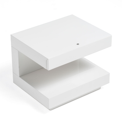 Picture of Modrest Esso Modern White Glossy Nightstand