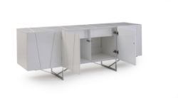 Picture of Chrysler Modern White High Gloss Buffet