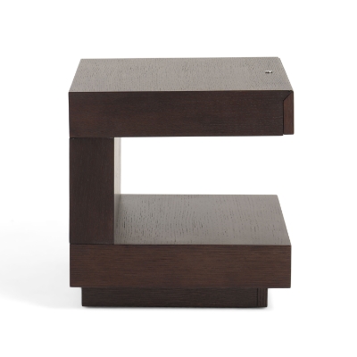 Picture of Modrest Esso Modern Brown Oak Nightstand