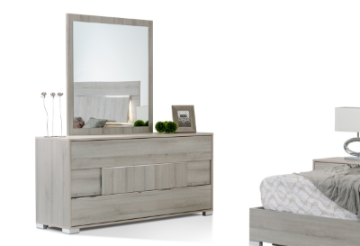 Picture of Modrest Ethan Italian Modern Grey Bedroom Set