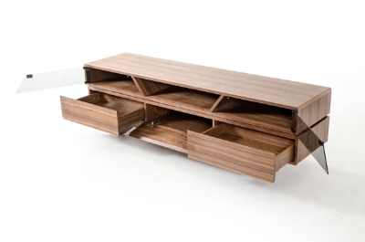 Picture of Nova Domus Soria Mid-Century Walnut TV Stand