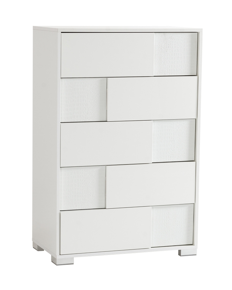 Picture of Modrest Monza Italian Modern White Chest