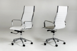 Picture of Modrest Madison Modern White Leatherette Office Chair