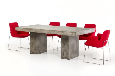 Picture of Modrest Saber Modern Concrete Dining Table