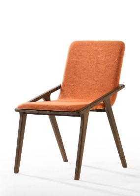 Picture of Zeppelin - Modern Orange Dining Chair (Set of 2)