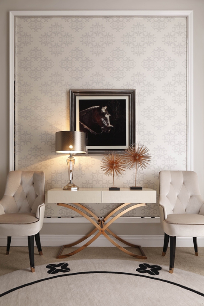 Picture of A&X Larissa Modern Cream Dining Chair