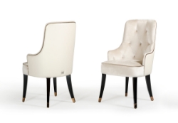 Picture of A&X Larissa Modern Cream Dining Chair