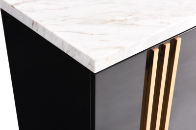 Picture of Modrest Kingsley Modern Marble & Rosegold Buffet