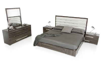 Picture of Nova Domus Capulet Italian Modern Grey Bedroom Set