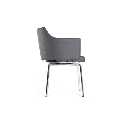 Picture of Modrest Kaweah Modern Grey Dining Chair