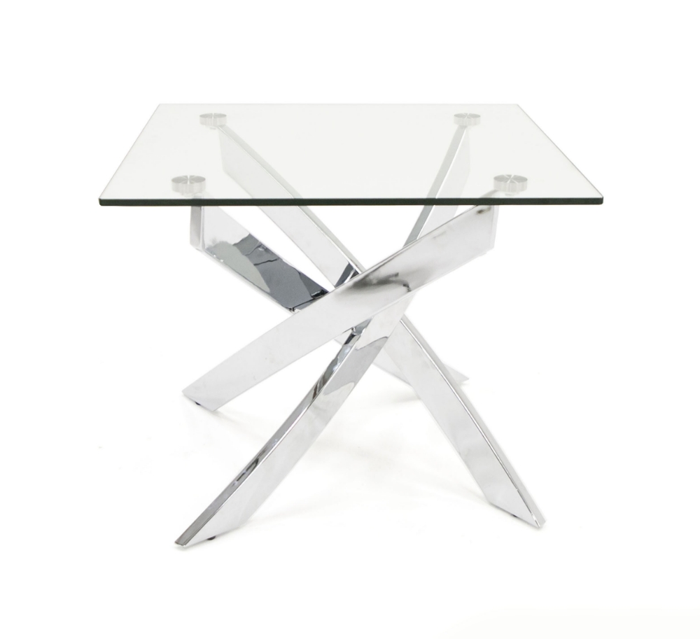 Picture of Modrest Pyrite Modern Glass End Table