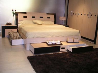 Picture of Concorde Modern Queen Bedroom Set with Storage and Mattress