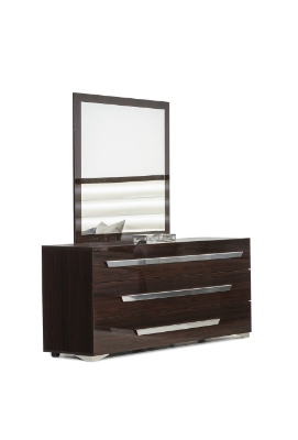 Picture of Nova Domus Romano Italian Modern Ebony Mirror