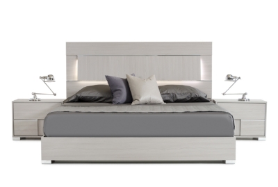 Picture of Modrest Ethan Italian Modern Grey Bed