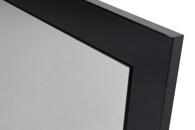 Picture of Nova Domus Romeo Italian Modern Black & Rosegold Mirror