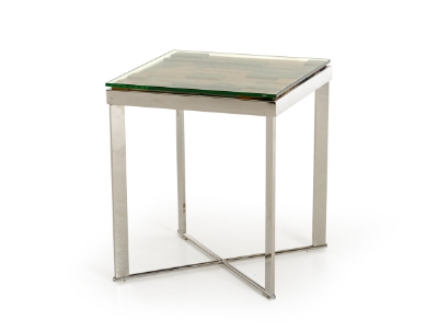 Picture of Modrest Santiago Modern Rectangular Wood Mosaic End Table