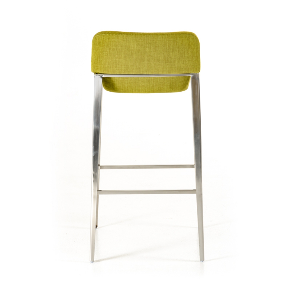 Picture of Modrest Adhil Mid-Century Green Fabric Bar Stool