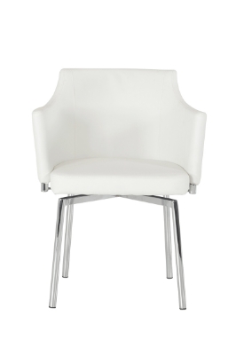 Picture of Modrest Kaweah Modern White Dining Chair