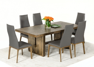 Picture of Modrest Cologne Modern White Wash Oak Dining Table