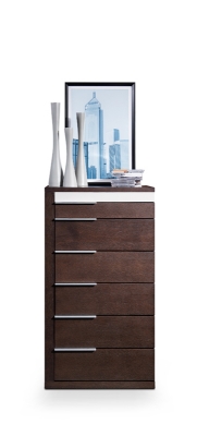 Picture of Modrest Torino Modern Brown Oak & Grey Chest