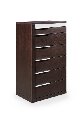 Picture of Modrest Torino Modern Brown Oak & Grey Chest