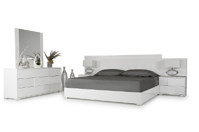 Picture of Modrest Monza - Italian Modern White Dresser