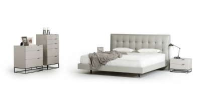 Picture of Modrest Hera Modern Grey Bedroom Set