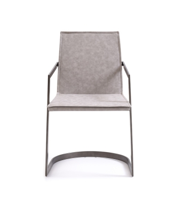 Picture of Jago - Modern White Wash Grey Dining Chair