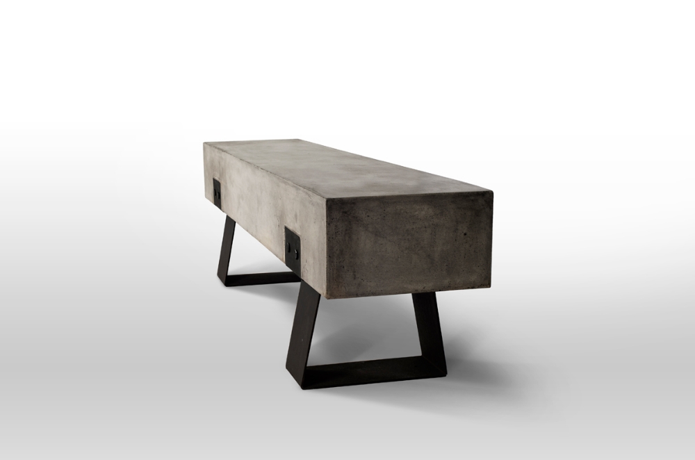 Picture of Modrest Haring Modern Concrete Bench