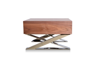 Picture of Modrest Canton Modern Walnut Nightstand