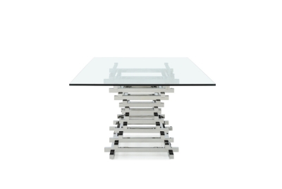 Picture of Modrest Crawford Modern Rectangular Glass Dining Table