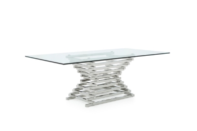 Picture of Modrest Crawford Modern Rectangular Glass Dining Table