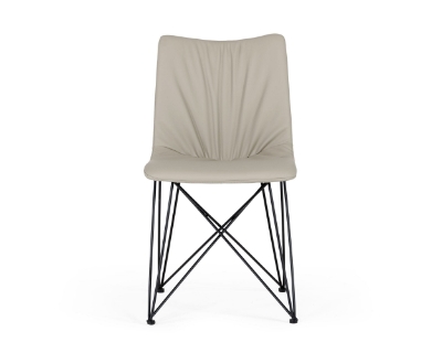 Picture of Naomi - Modern Grey Leatherette Dining Chair (Set of 2)