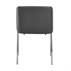 Picture of Darcy - Modern Grey Leatherette Dining Chair (Set of 2)