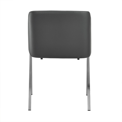 Picture of Darcy - Modern Grey Leatherette Dining Chair (Set of 2)