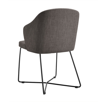 Picture of Gia - Modern Grey Fabric Dining Chair (Set of 2)