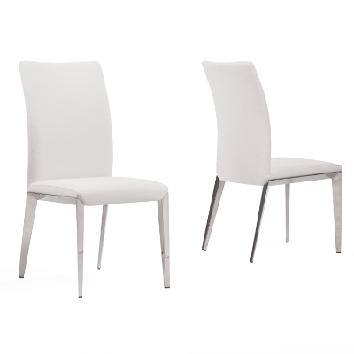 Picture of Taryn - Modern White Dining Chair (Set of 2)