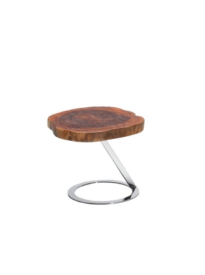 Picture of Modrest Everett Modern Live Edge Wood End Table