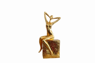 Picture of Modrest Figure Modern Gold Scuplture